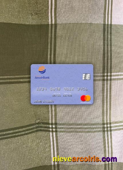Ethiopia Awash International Bank mastercard photolook